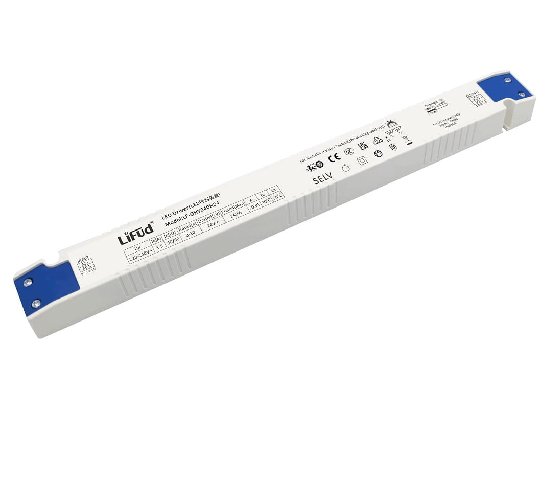 Zasilacz LED 240W 24V 10A slim stałonapięciowy